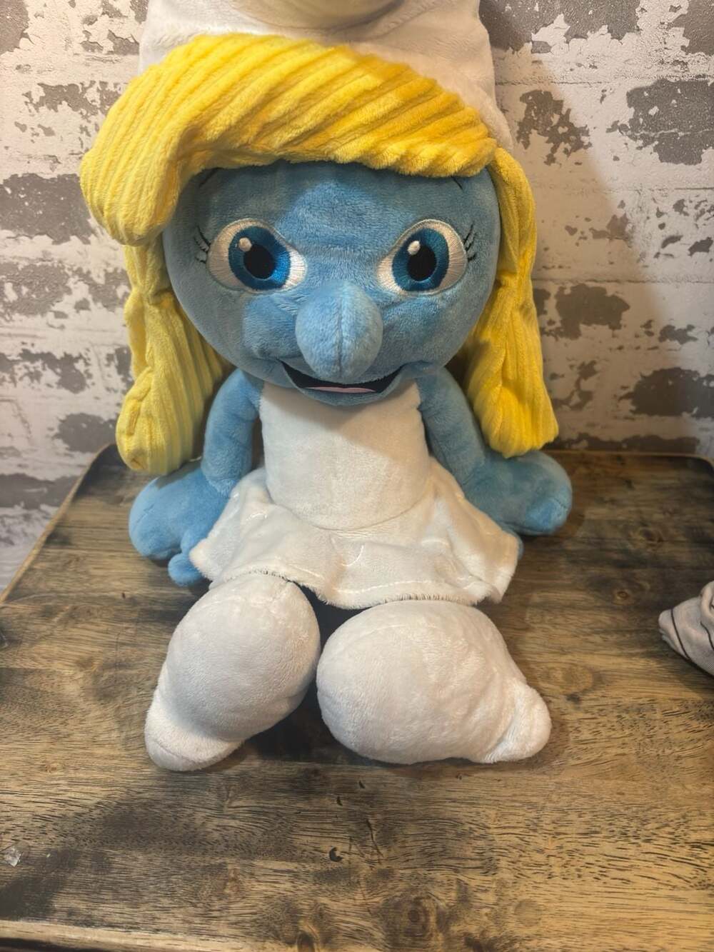 VTG ‘11 Jaxx Pacific 21 inch Smurfette Plush Stuffed Doll flawless